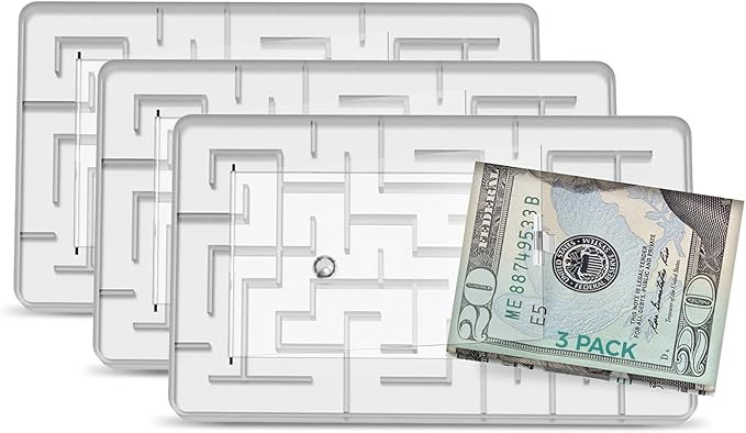 Money Puzzle Box, Money Maze Gift Holder, Fun Way to Give Cash as a Gift - Stocking Stuffers for ... | Amazon (US)