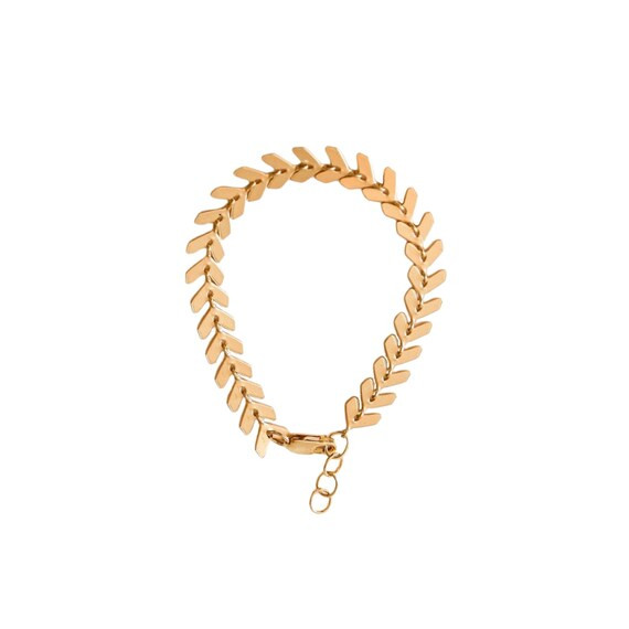 Baby Bracelet, GOLDEN LEAVES, Toddler Bracelet, Kids Bracelet | Etsy (US)