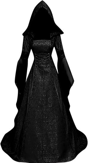 Women Deluxe Witch Dress Renaissance Vampire Halloween Costume | Amazon (US)