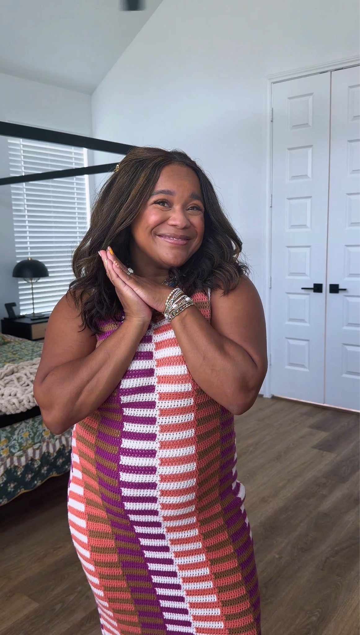 I absolutely LOVE this target dress! Comes with a slip inside so if you're in between sizing, size up! Wearing a medium here! Wore this for a date night and loved

#LTKmomlife #LTKootd #LTKPetite