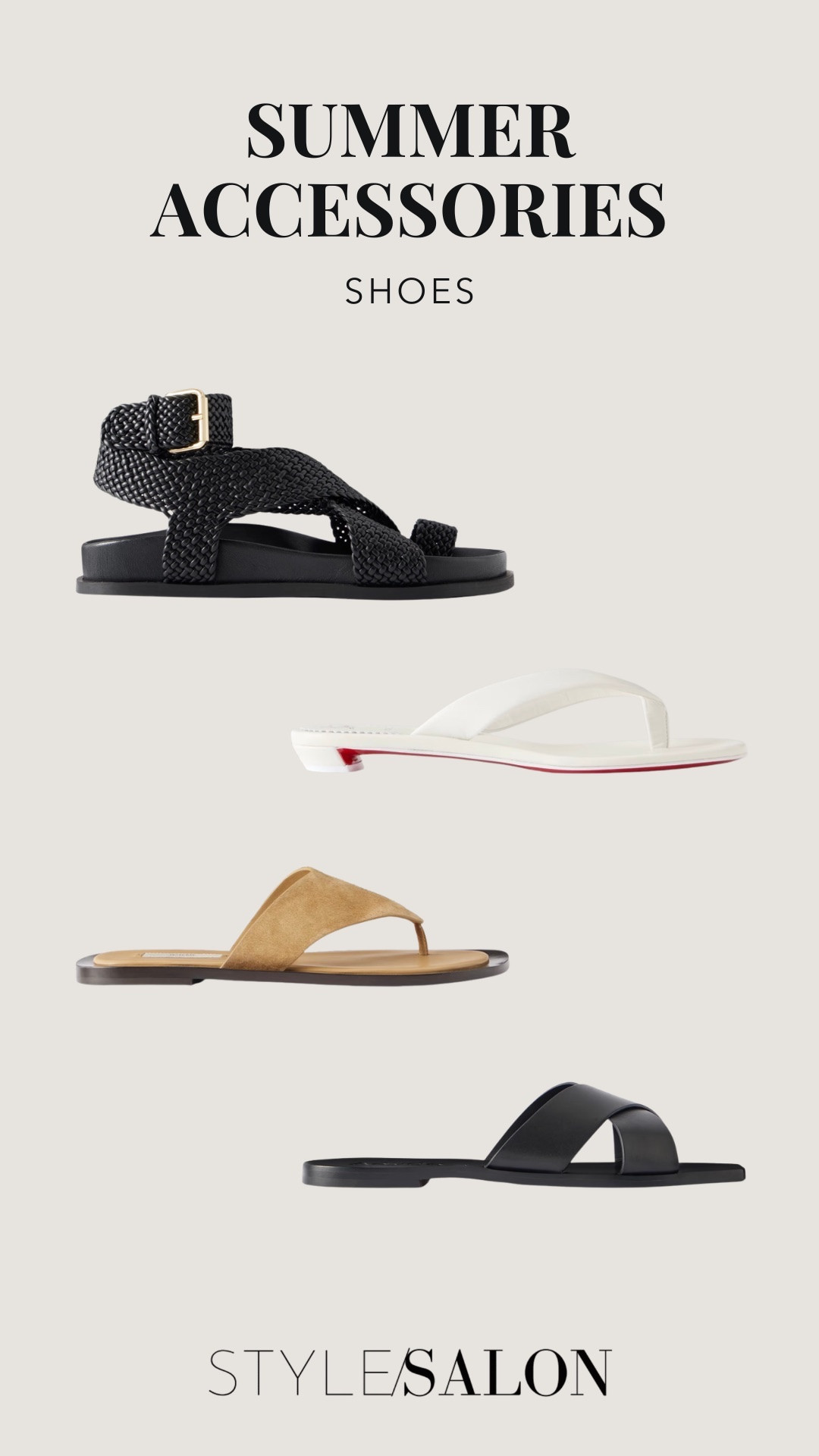 Summer Accessories 

Shoes - sandals - neutral

#LTKSeasonal