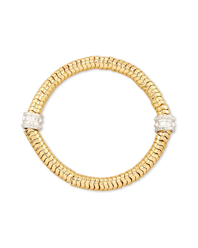 Shiva Stretch Bracelet in Gold | Kendra Scott