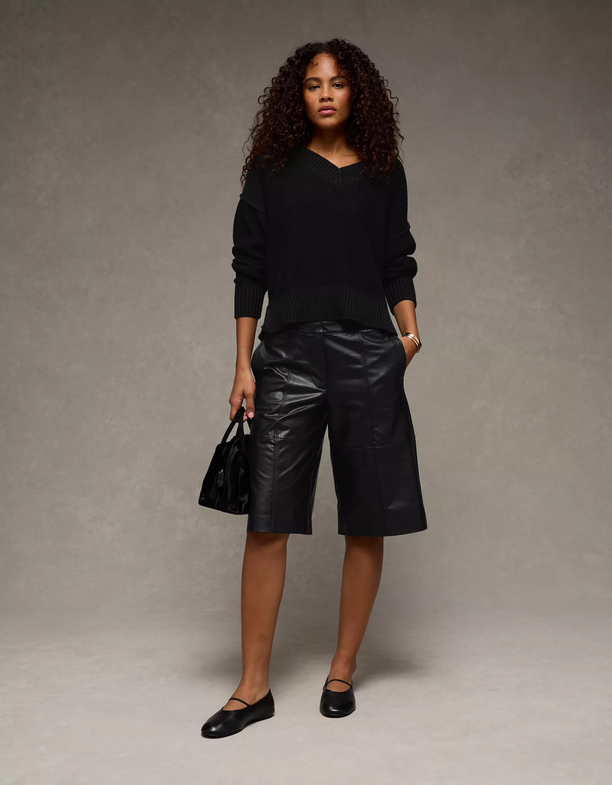 AE Long Weekend V-Neck Sweater | American Eagle Outfitters (US & CA)