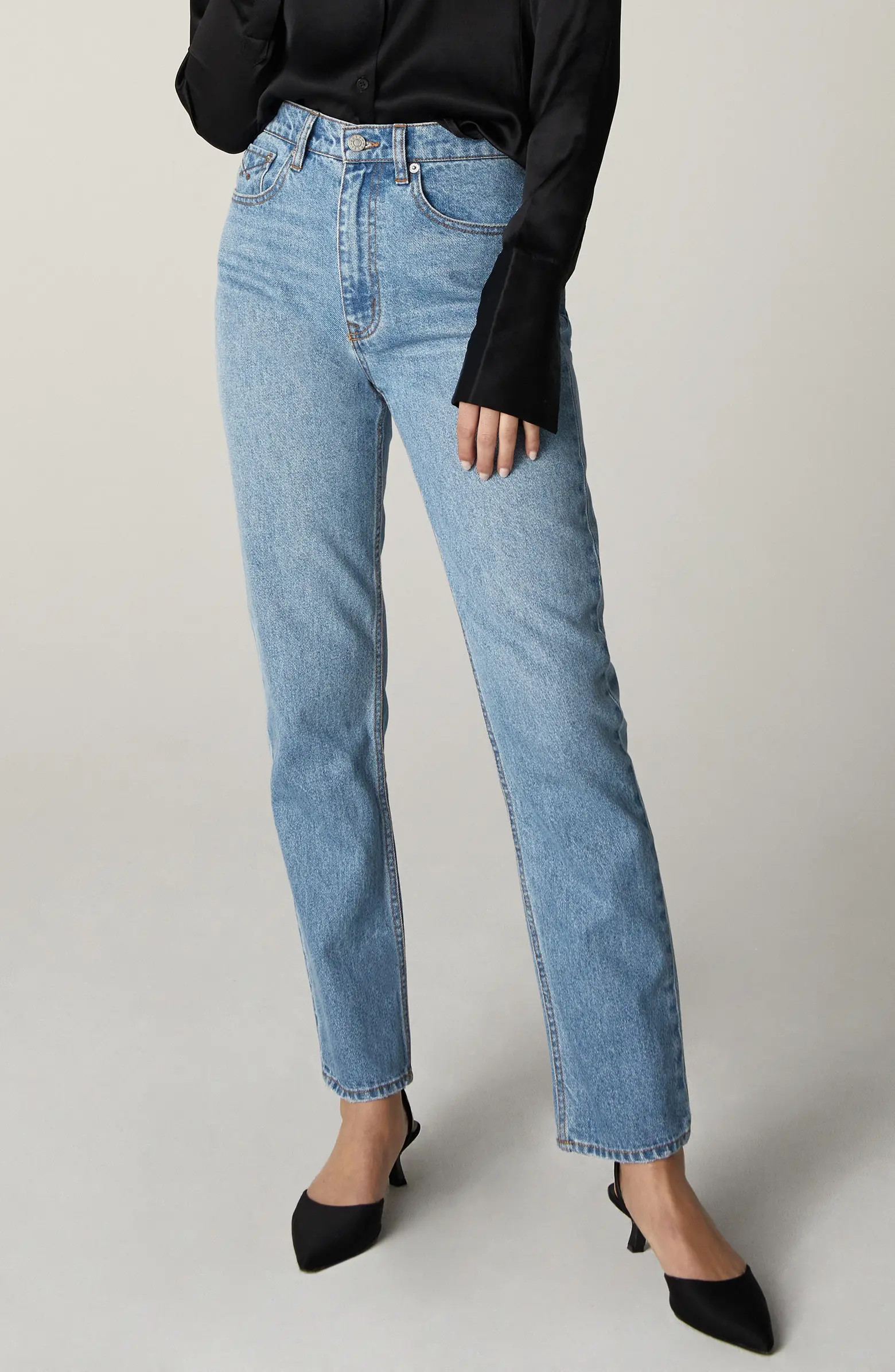 Sloane High Waist Cigarette Jeans | Nordstrom
