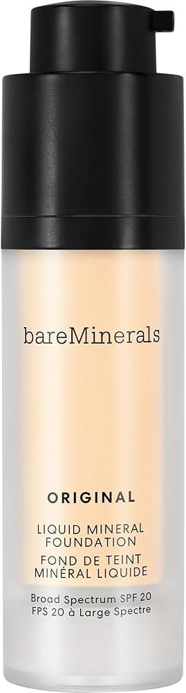 bareMinerals Original Liquid Mineral Foundation Broad Spectrum Spf 20 | Amazon (US)