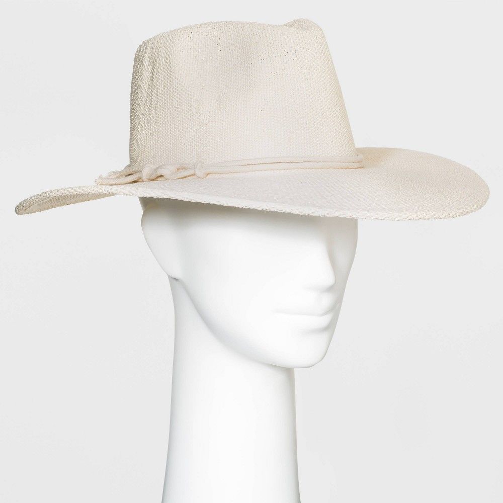 Women's Straw Panama Hat - Universal Thread Off-White | Target