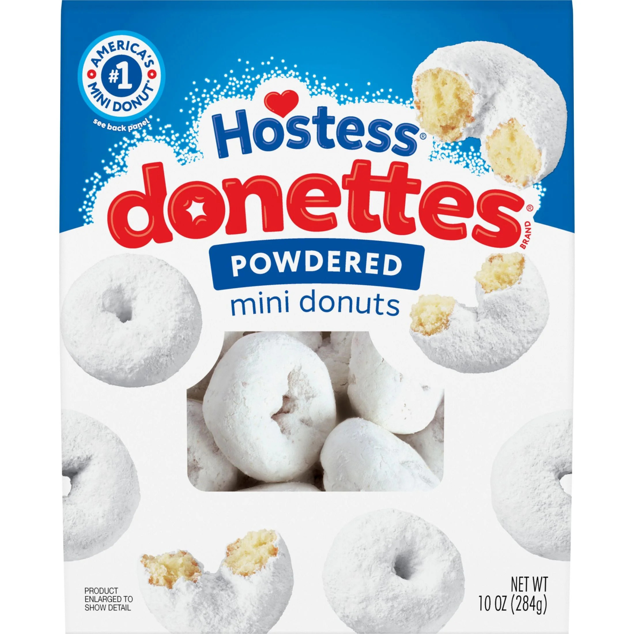 Hostess Donettes, Powdered Mini Donuts, 10 oz Bag | Walmart (US)