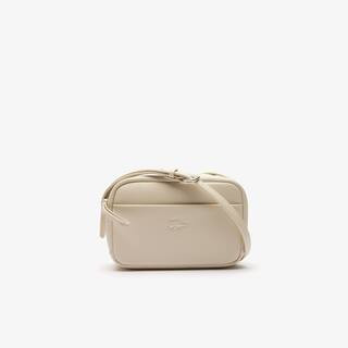 Women's City Court Grain Leather Shoulder Bag | Lacoste (US)