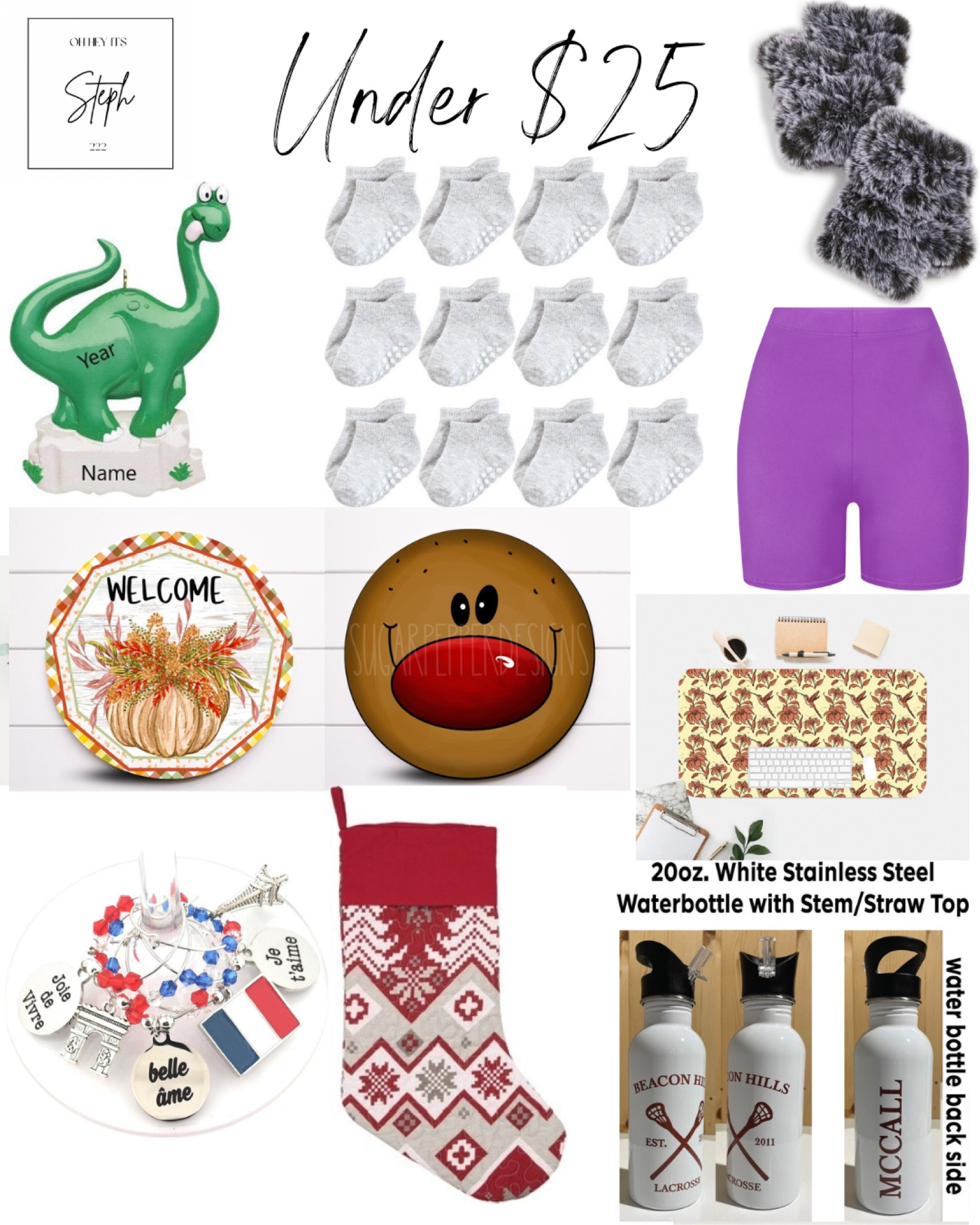 Under $25


Paris France Wine Charms, Etsy, stocking, target, Teen Wolf Beacon Hills Lacrosse 20Oz Stainless Steel Water Bottle, fall Wreath Sign, reindeer Wreath Sign, Desk Mat, Dinosaur Christmas Ornament, Baby Non-Skid No-Show Socks, Swim Mid Waist Short, skims, Faux Fur mittens, Shopbop 

#LTKSaleAlert #LTKFindsUnder50 #LTKHome