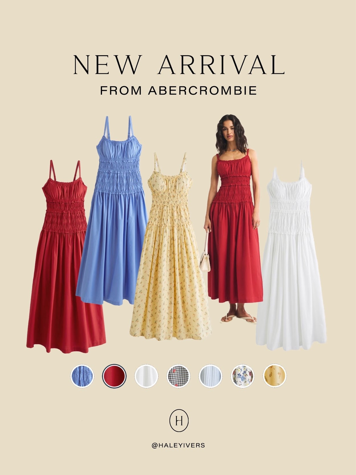 it’s giving easy and effortless 🤌🏼 pair with statement jewelry!

#abercrombie #smockeddress #maxidress #abercrombiedress


#LTKTravel #LTKSaleAlert #LTKmomlife