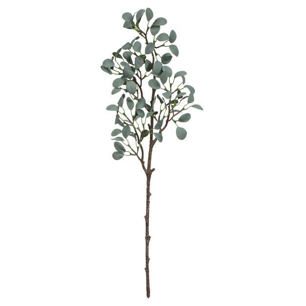 Vickerman 22" Artificial Gray Green Eucalyptus Branch, Set of 3 | Target