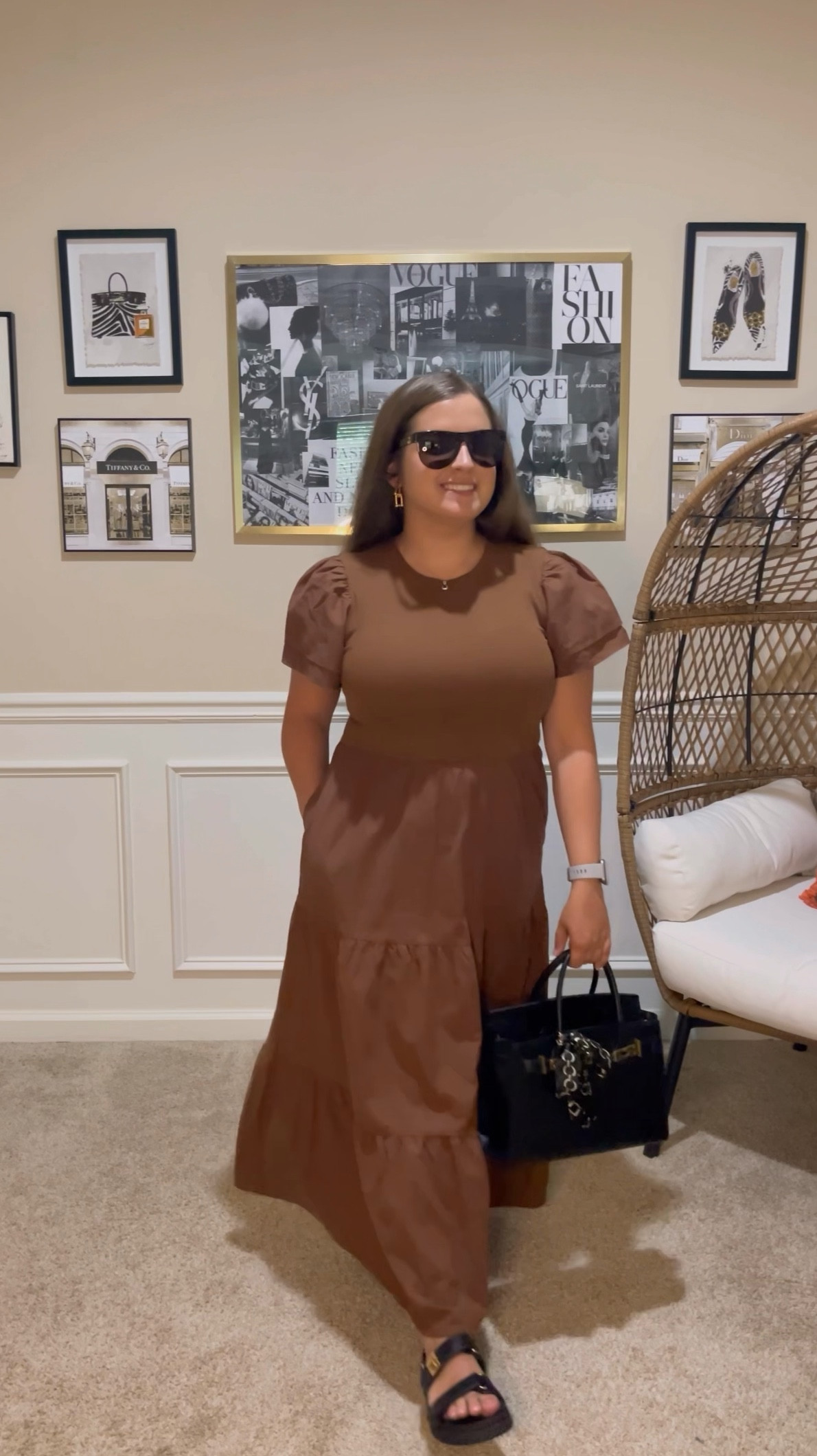 Fall Transitional Outfit 🍂 // When it’s not quite cool enough for a cardigan but it’s to put away the spring summer colors, a simple maxi dress in a trending fall color is the way to go. I paired this affordable Amazon dress with black accessories (all from Amazon) and if I got chilly, I added a denim jacket (my go-to is linked). Brown is a super popular color we see for fall and at a maxi length, this dress is perfect for the coming weeks


Affordable Fashion // Found it on Amazon // Amazon fashion // fall style // fall outfit // teacher outfit // brown dress // maxi dress // look for less // denim jacket // closet staple // Atlanta fashion blogger

#founditonamazon #affordablefashion #amazonfashion #fallstyle #falloutfit #whattowear #falltransitionaloutfit #affordablestyle #budgetfriendly 

#LTKSeasonal #LTKVideo #LTKFindsUnder100