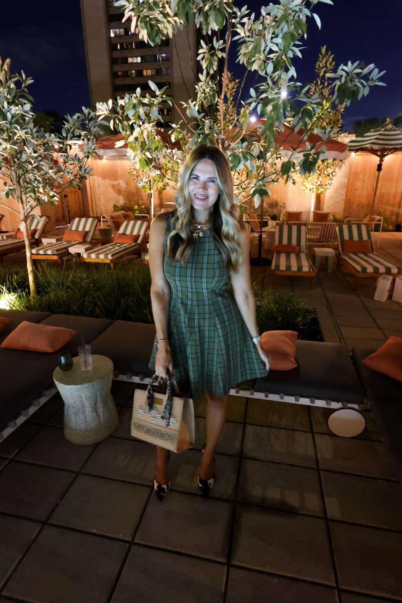 What I wore to a fall event in Nashville. A moment for the $17 @Walmart dress and the cow print stilettos @macys. Amd the cuuuutest bag @Wrangler 

I sized up to a medium in the dress.

#LTKSeasonal #LTKootd #LTKgrwm