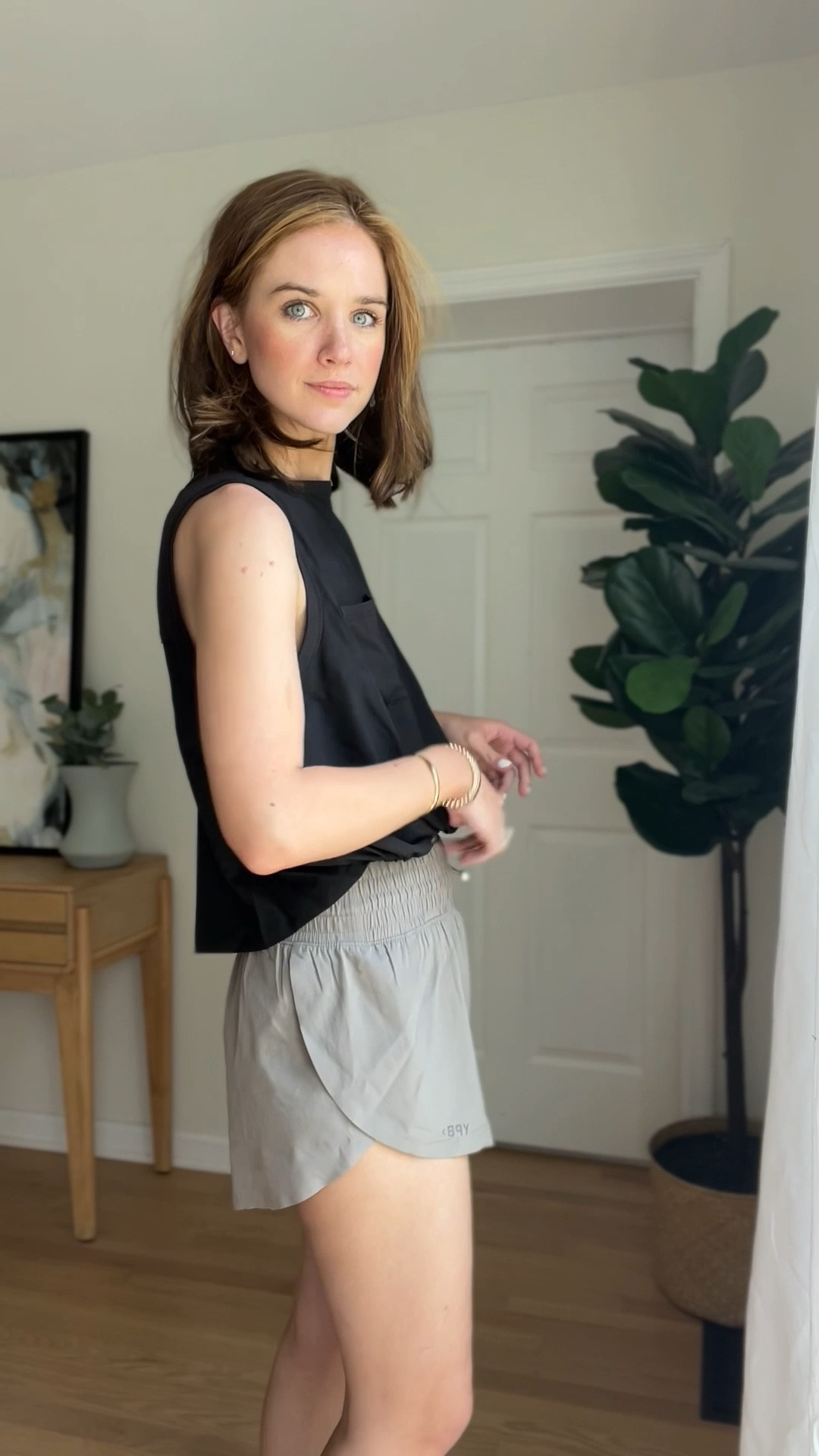 Top : wearing s // tts
Shorts : wearing m // tts
Nike air max : tts
Hair clips 

Athleisure // athletic wear // Abercrombie ypb // summer activewear // mom style // mom outfits // casual outfits // casual outfit ideas // old navy active 

#LTKFind #LTKSeasonal #LTKfit