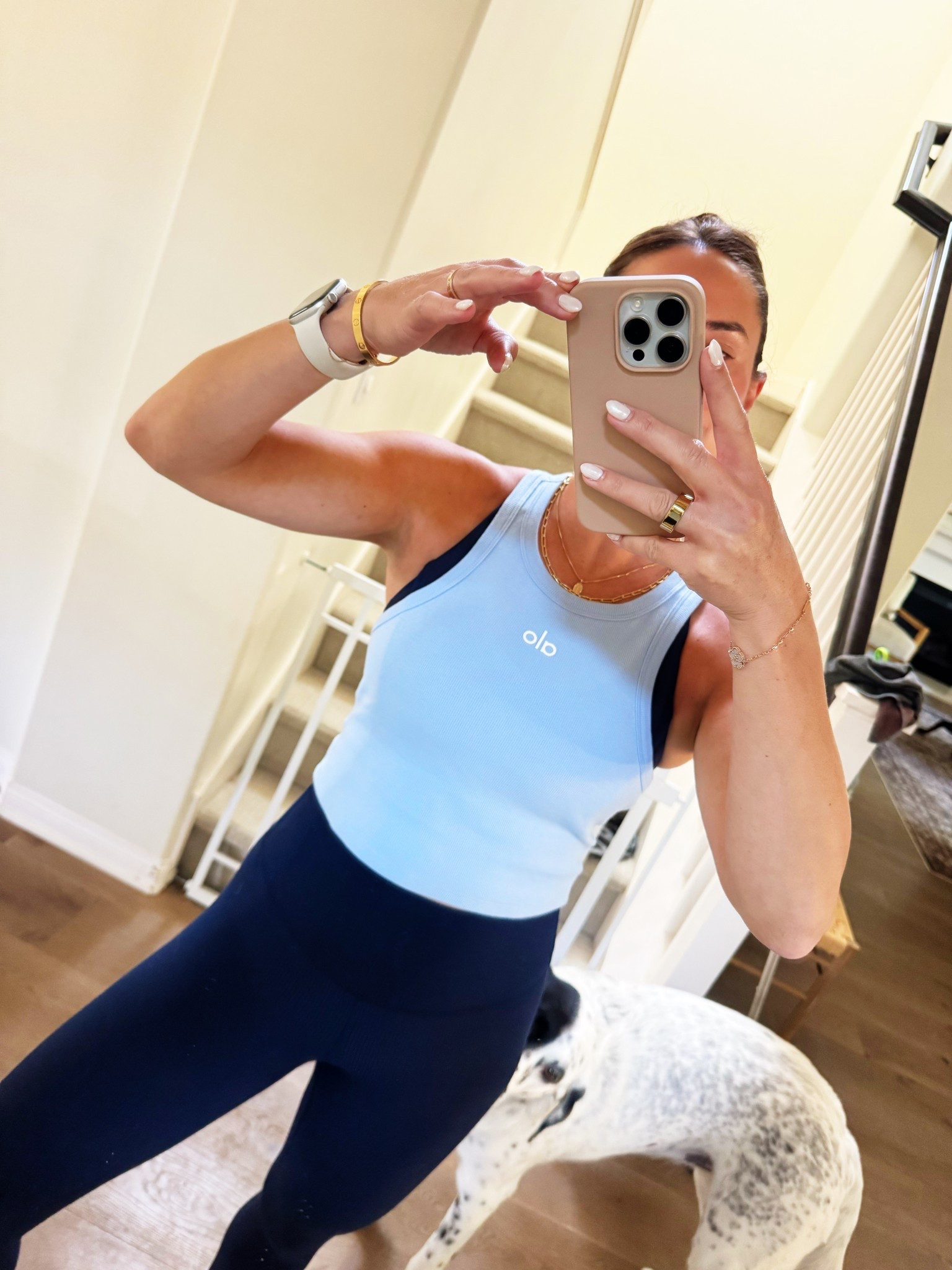 This tank is a super soft material! Love it over a sports bra. 

#LTKOver40 #LTKActive #LTKFindsUnder100