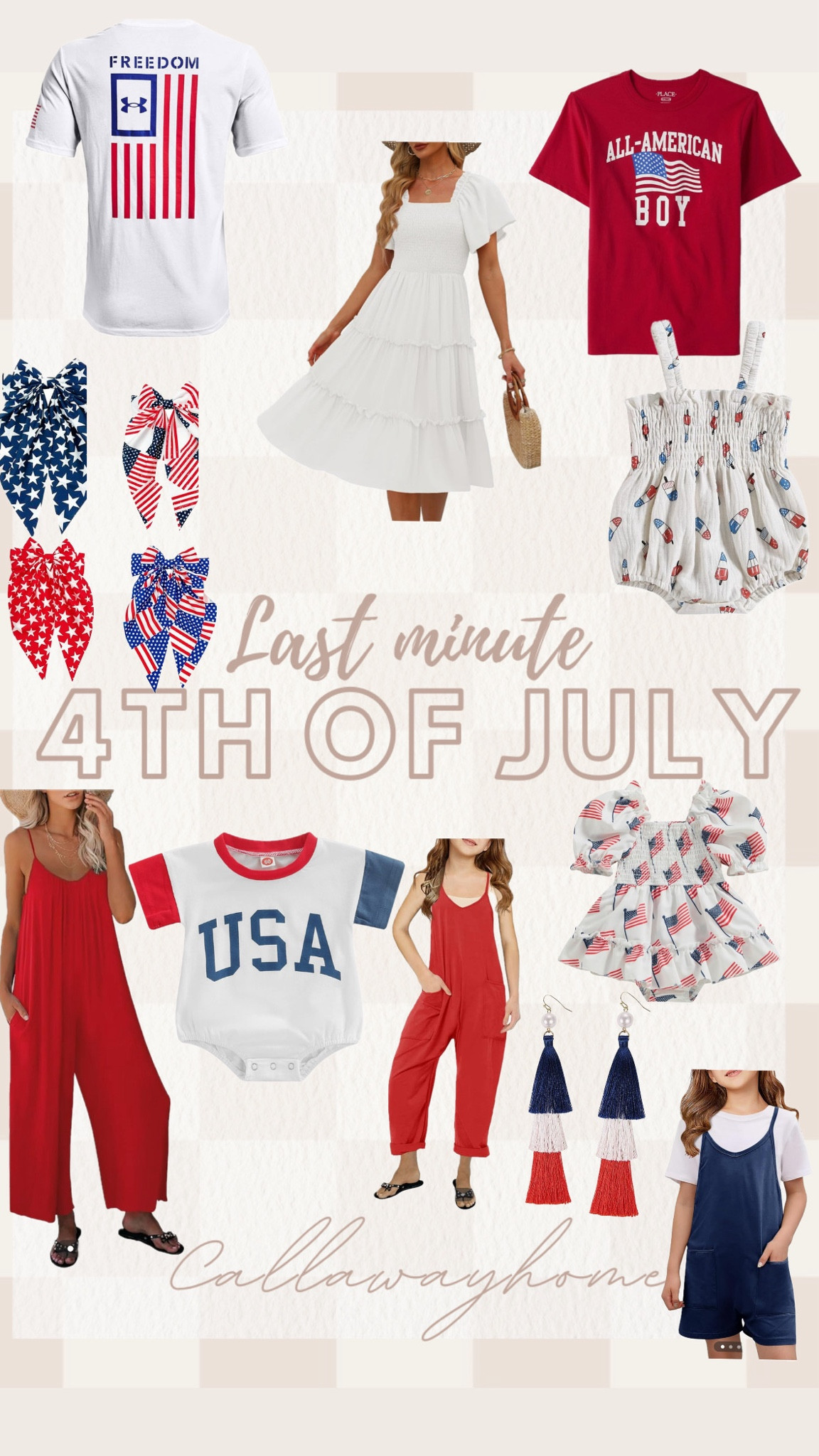 Last minute Fourth of July outfits that will get here before the 4th! 

#LTKKids #LTKFamily #LTKSeasonal