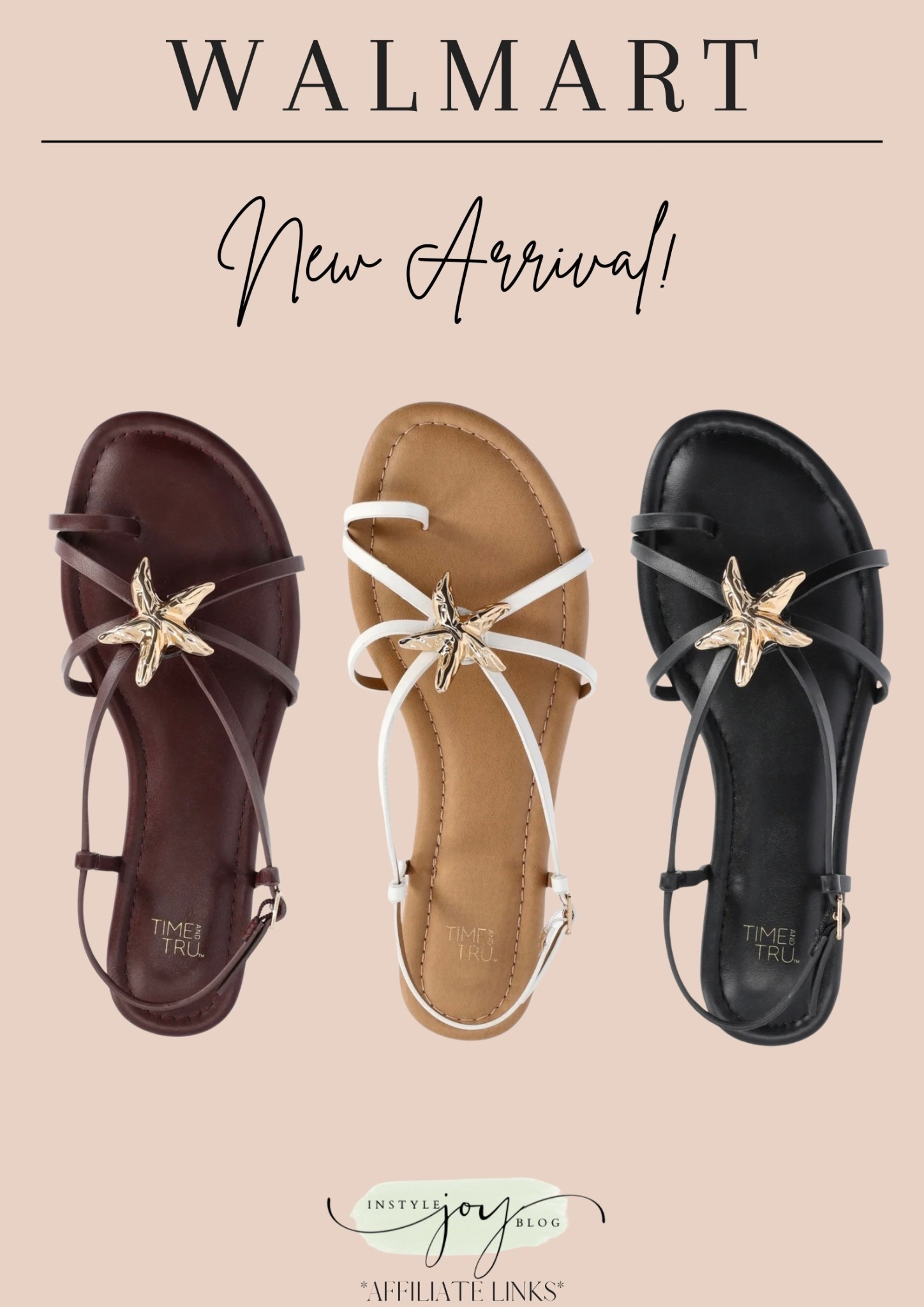 Walmart Time and Tru Women's Starfish Toe Loop Sandals

#LTKootd #LTKSeasonal #LTKTravel