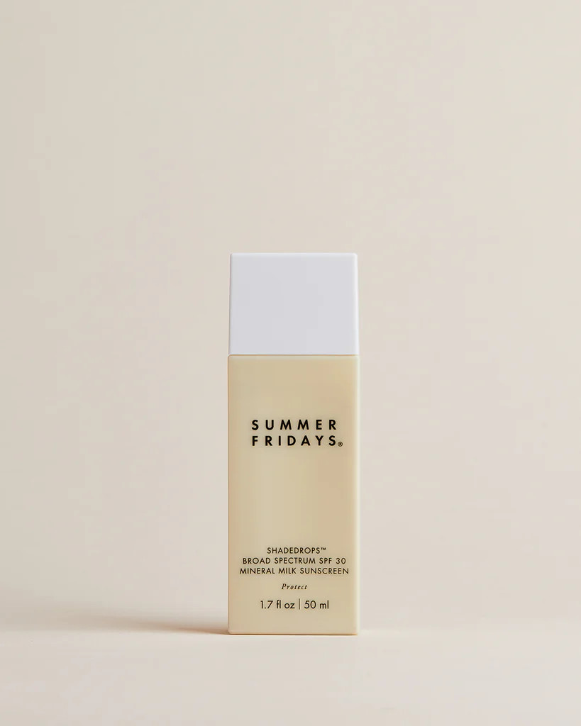 ShadeDrops Broad Spectrum SPF 30 Mineral Milk Sunscreen (Canada) | Summer Fridays (US)
