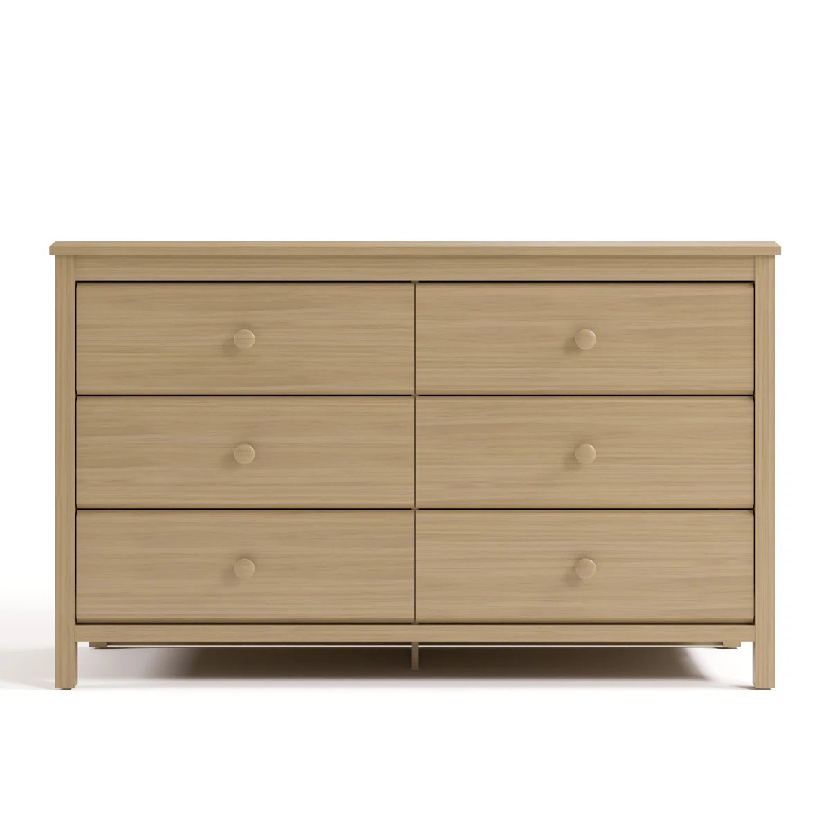Alpine 6 Drawer Double Dresser | Wayfair North America