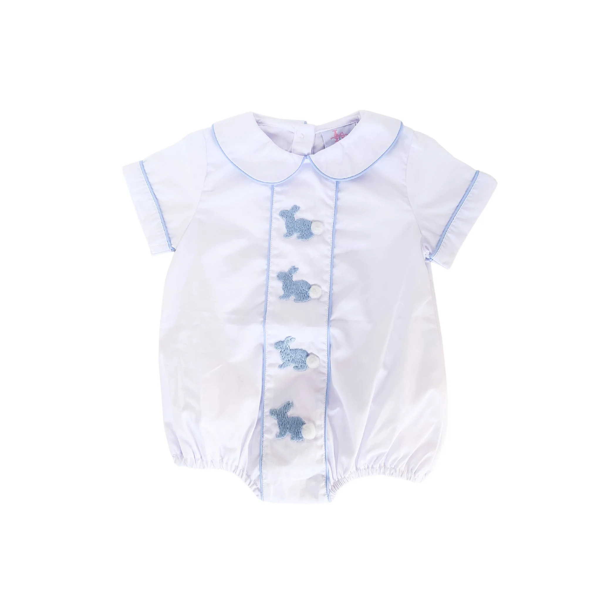 PRE-ORDER Myles Boy Bunny Smocked Bubble | Lillie & Lilah