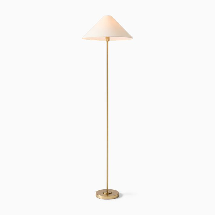 Beatrix Floor Lamp (61") - Linen Shade | West Elm (US)