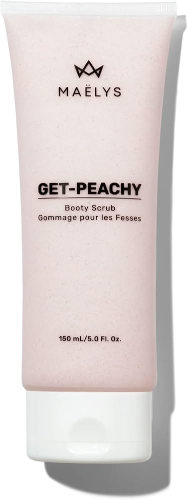 MAËLYS Cosmetics GET-PEACHY Bum Scrub - Smoothening, Brightening Bikini Bum Exfoliator for Bumps... | Amazon (US)
