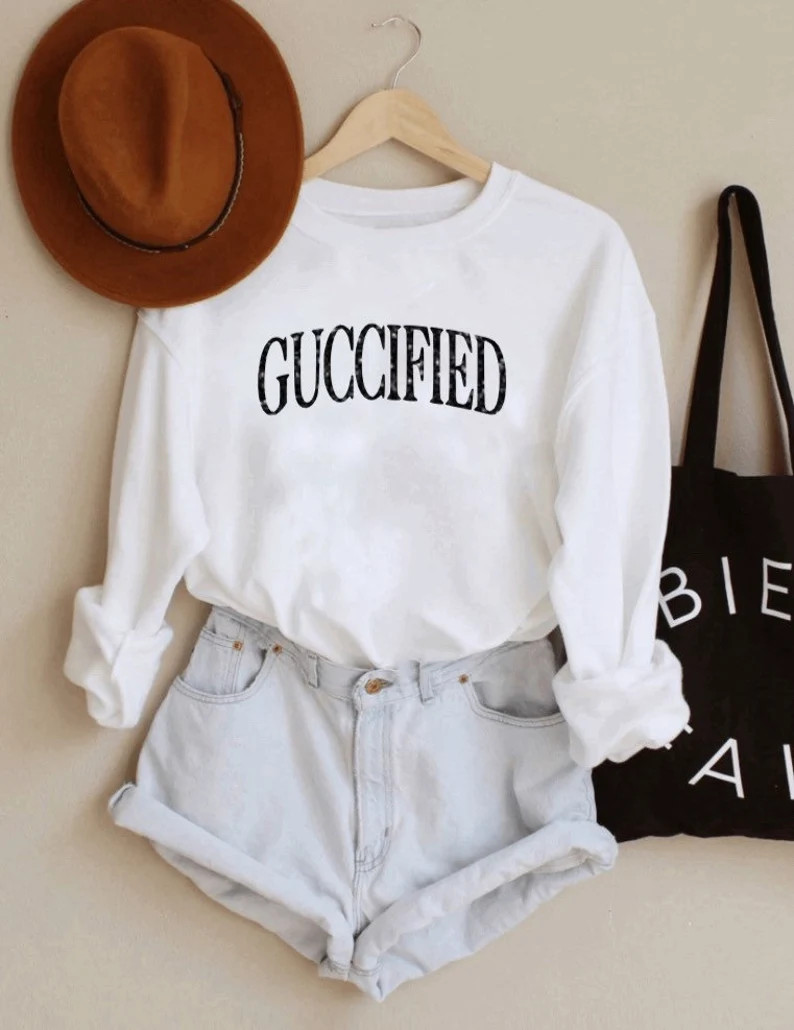 Women’s Fashion Glitter Sweatshirt/Women’s Fashion Sweatshirt / Gifts For Her/ Funny Saying S... | Etsy (US)