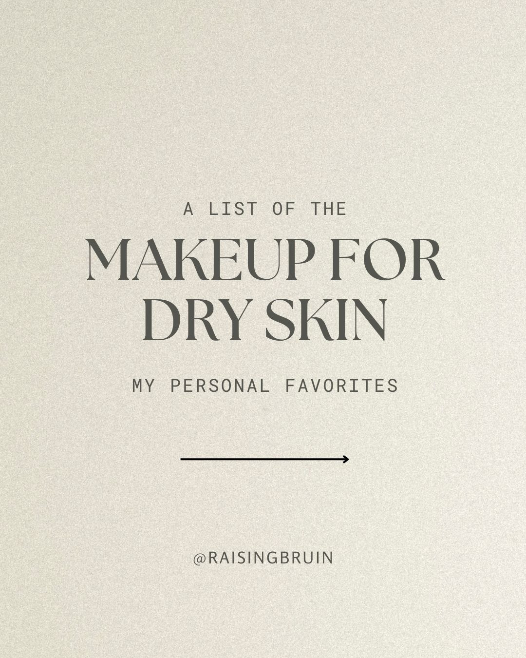 my go to makeup products for the dry skin girlies! as someone living in a nevada, hydration is everything to making my makeup last long, glowy, and plump skin 🥰 

 #LTKBeauty