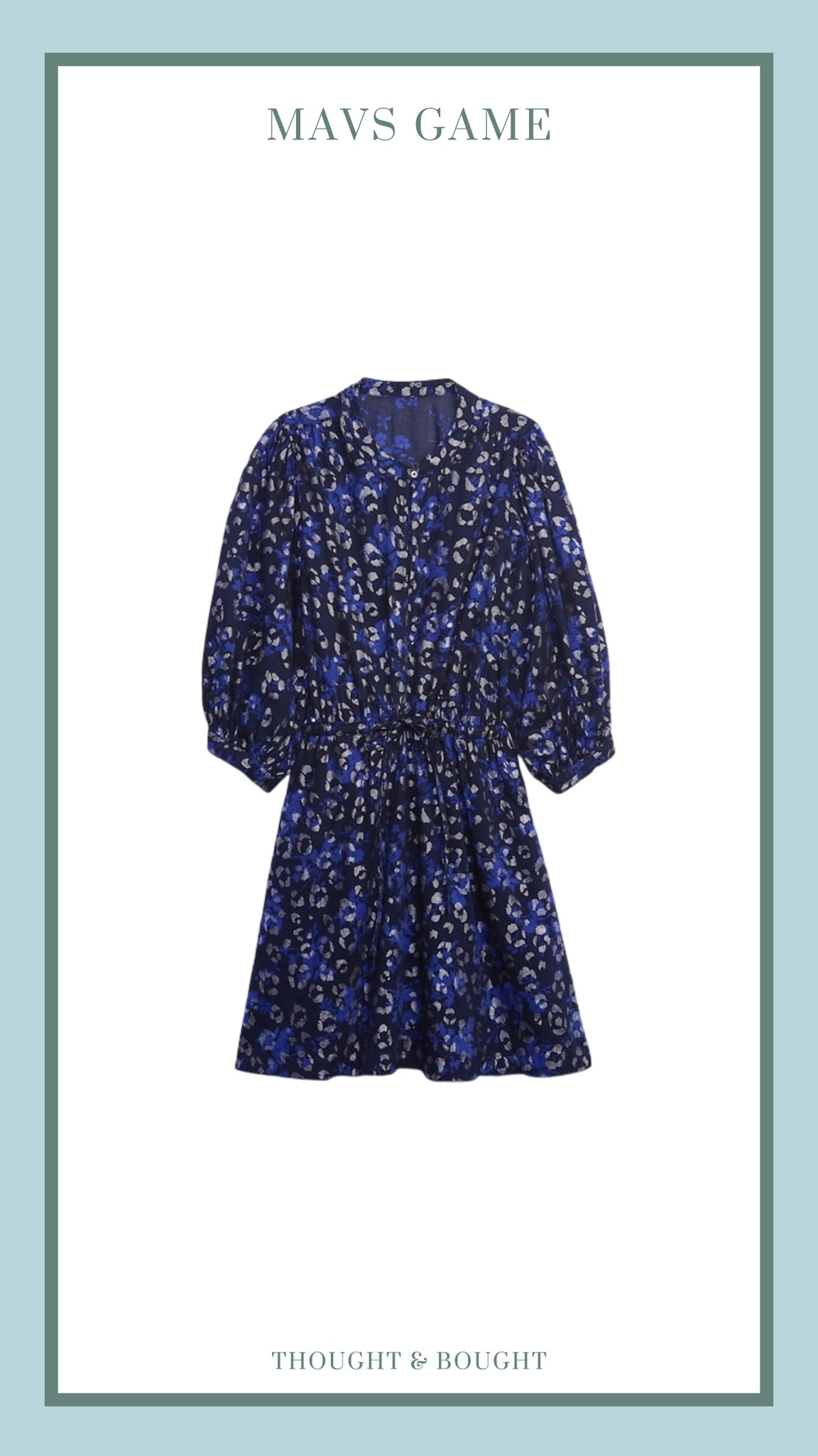 Dress that would be perfect for the Mavs game! 

#LTKstyletip #LTKSeasonal #LTKunder100