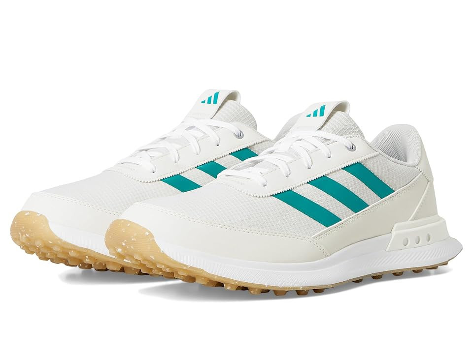 adidas Golf S2G 24 Spikeless Golf Shoes Women's Shoes Off-white/Pure Teal/Alumina: 7 B - Medium | Zappos.com
