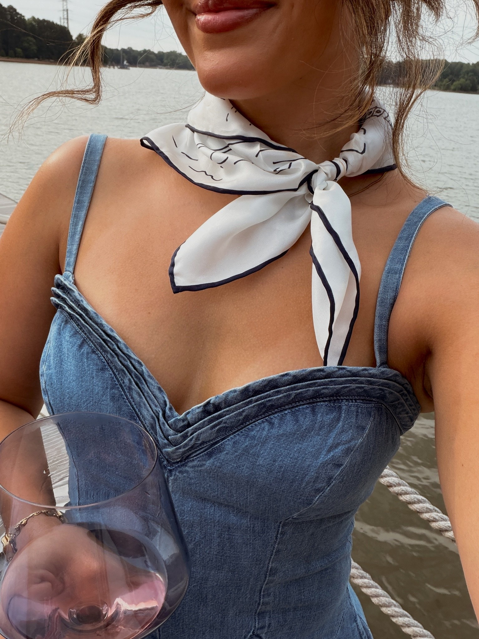 Summer denim dress with a silk neck scarf! Also love these outdoor wine glasses for summer

Dress- small

#LTKPetite #LTKootd #LTKSeasonal
