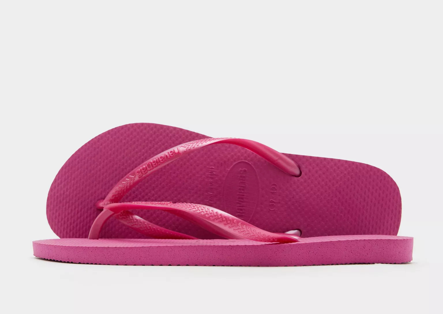 Pink Havaianas Slim Logo Metallic Flip Flops Women's - JD Sports UK | JD Sports (UK)
