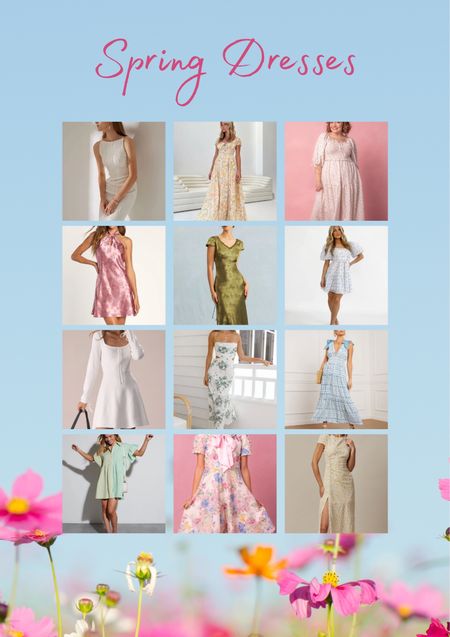 Spring dresses!

#LTKbeauty #LTKSeasonal #LTKstyletip