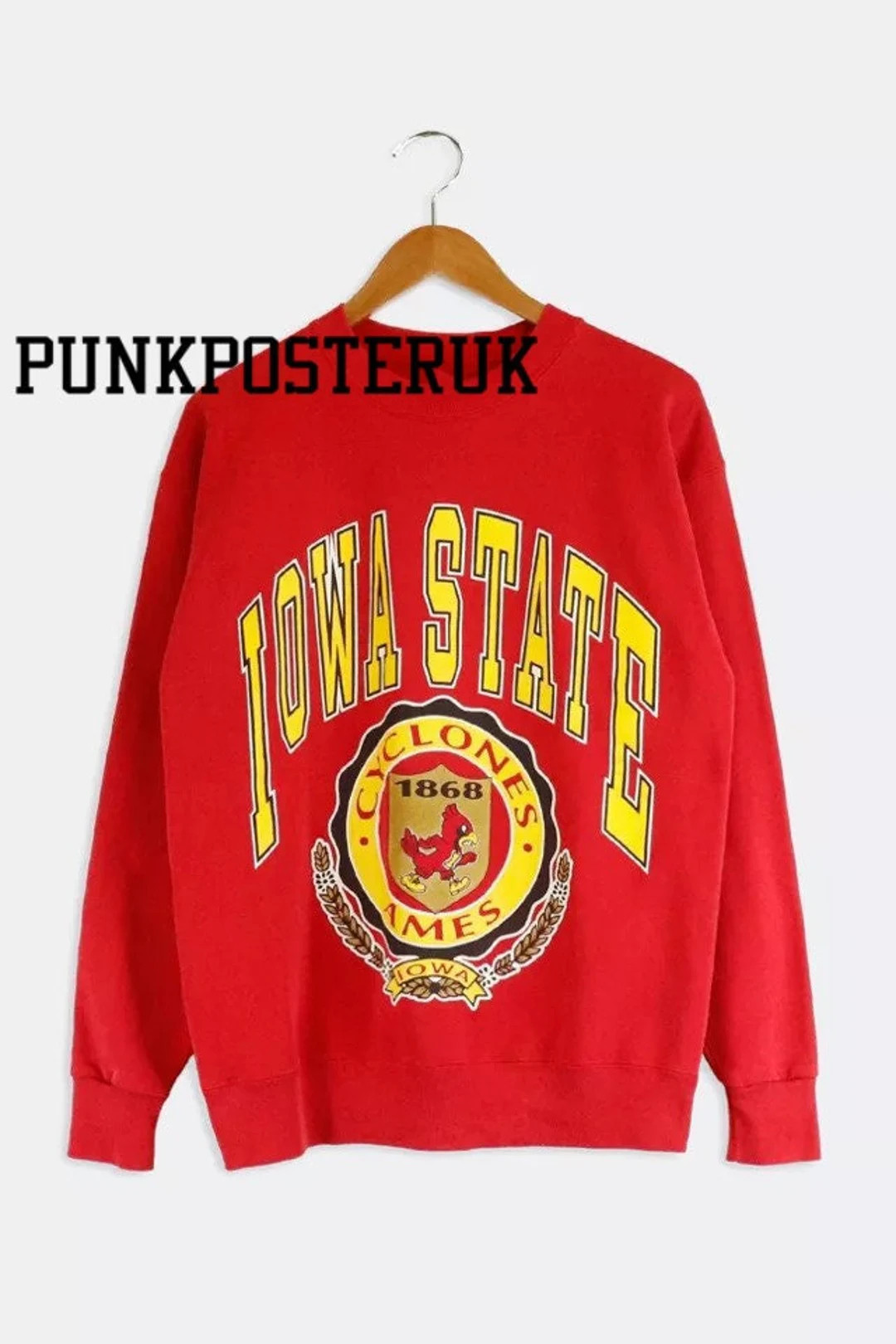 Vintage Iowa State University Sweatshirt, Iowa State Cyclones Shirt, ISU Shirt, NCAA Basketball,v... | Etsy (US)