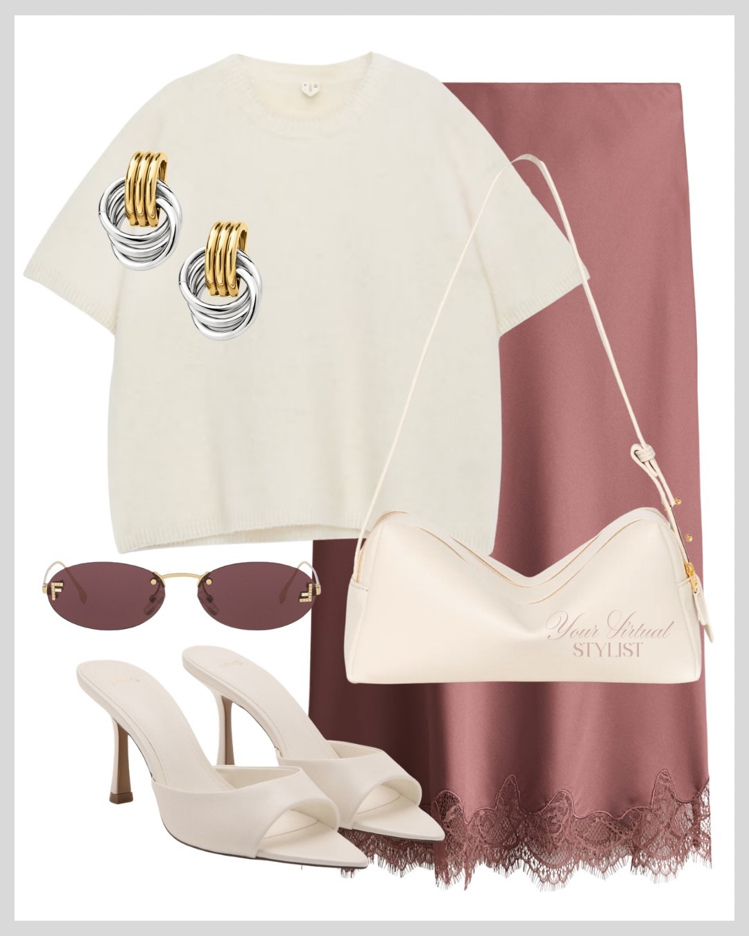 Silk season is officially open 🌸
Light textures, soft tailoring, and chic minimalism, because spring dressing should feel as good as it looks.✨🤍

Comment «Shop» and I DM you where to shop 🛍️

Make sure to FOLLOW me to get the link 🔗

You can also shop all my outfits via the Link in Bio 💫

#springoutfitideas #silk #outfitsoftheday #outfitinspo #virtualstylist

Spring outfit ideas, styling, fashion stylist, style, outfit inspo, outfit ideas, casual looks, everyday outfits, stylish, trendy looks, fashion trends, ballet flats, silk trousers, silk skirt, what to wear