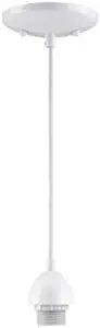 Westinghouse Lighting White 7028600 Single-Light Mini-Pendant Kit Finish | Amazon (US)