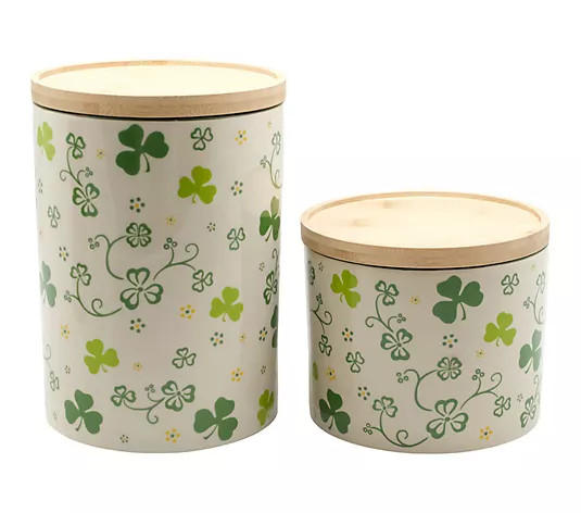 Make Your Selection: Temp-tations Seasonal 1-qt & 2-qt Stacking Canisters | QVC