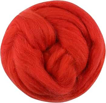 3.53oz Wool Roving White Felting Wool Needle Felting Wool Wool Felting Supplies, Pure Wool, Chunk... | Amazon (US)