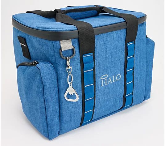 HALO Thermoelectric Hybrid Cooler and Heater Bag 15L Capacity - QVC.com | QVC