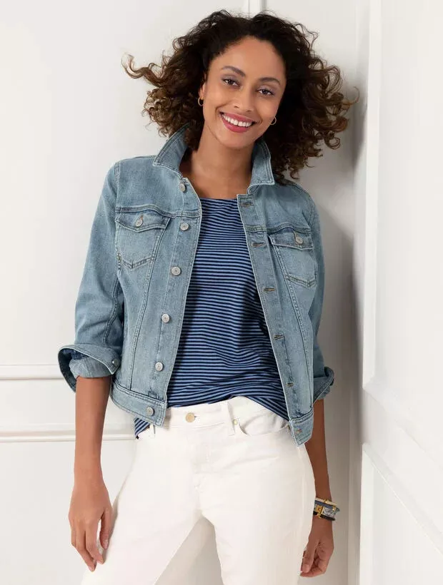 Old navy boyfriend hot sale denim jacket