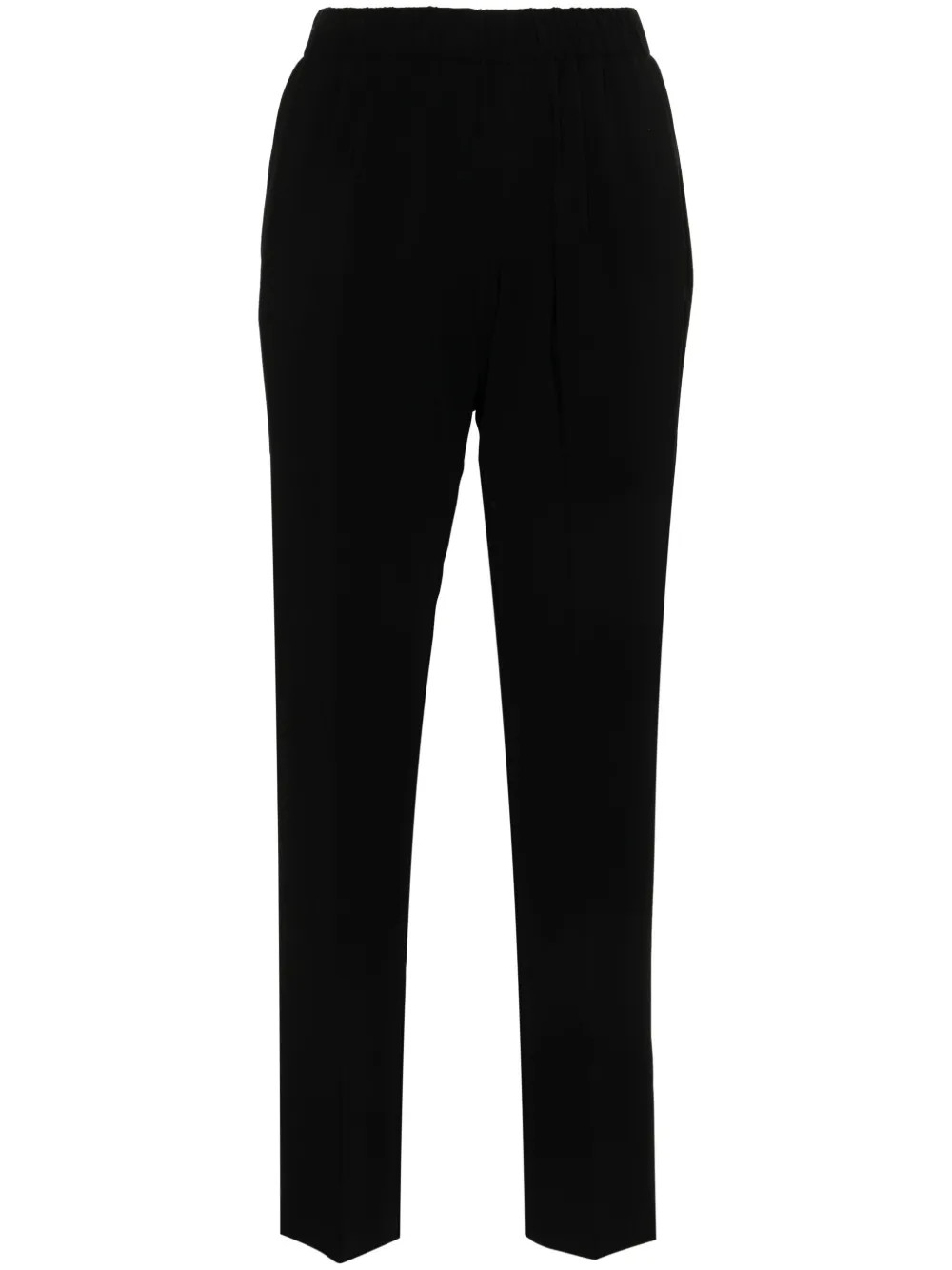 Forte Forte Cady Tapered Trousers | Black | FARFETCH | Farfetch Global