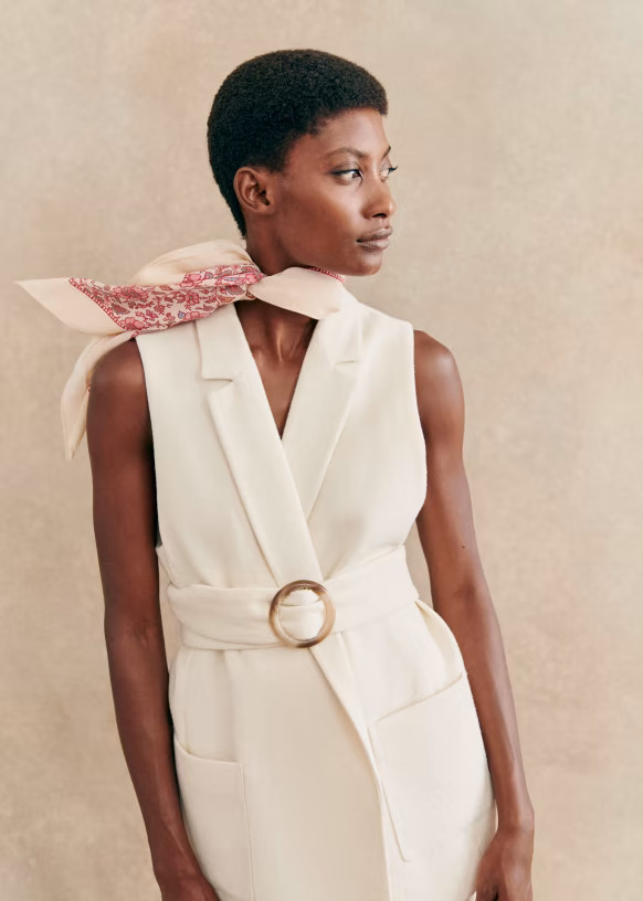 Cléophée Square Scarf | Sezane Paris