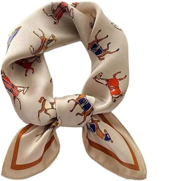 Tim & Tina Square 100% Mulberry Silk 21'' x 21'' Hair Scarf Head Sleeping Wrap Satin Head Scarf f... | Amazon (US)