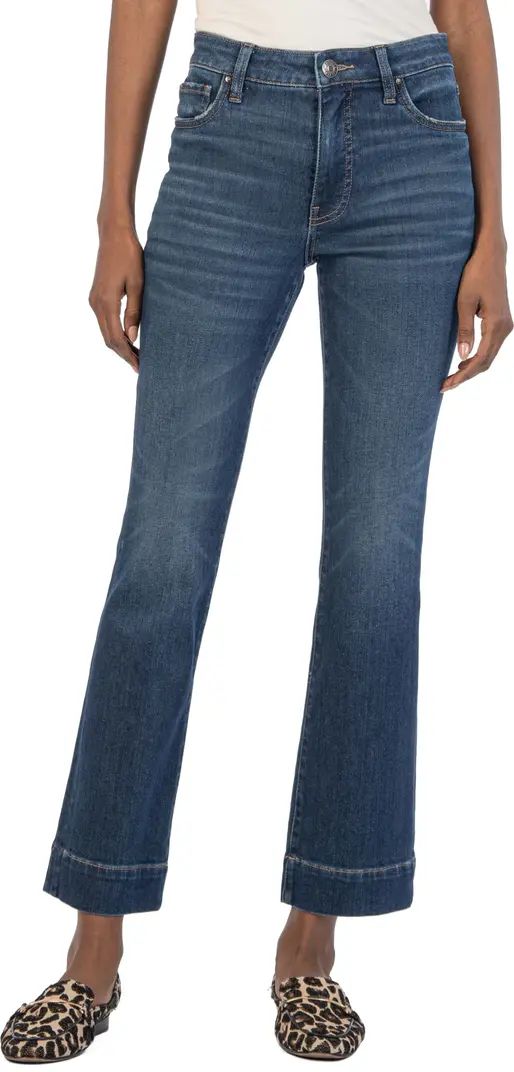 Kelsey Fab Ab High Waist Ankle Flare Jeans | Nordstrom
