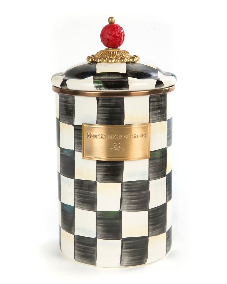 Courtly Check Large CanisterCourtly Check Small CanisterCourtly Check Medium Canister | Neiman Marcus