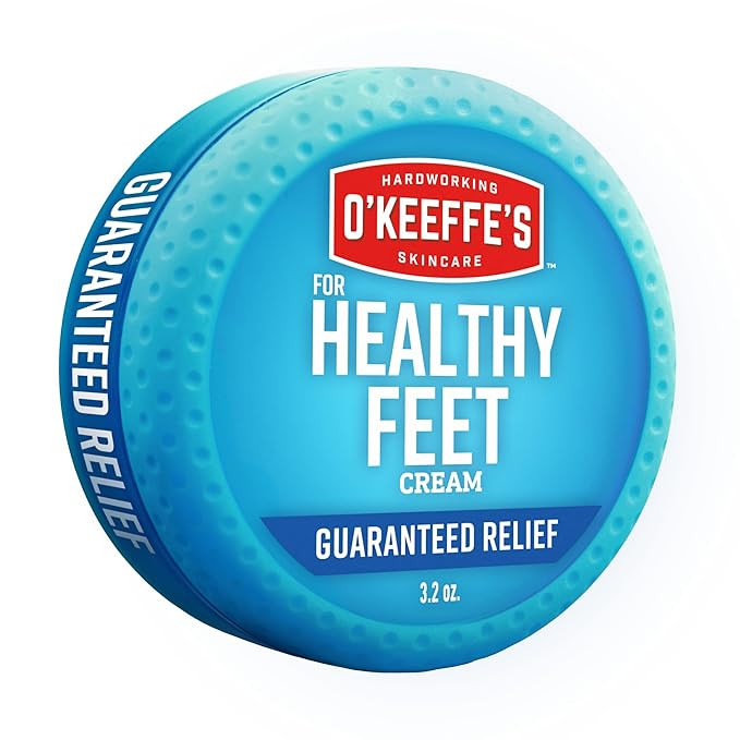 O'Keeffe's for Healthy Feet Foot Cream - 3.2 oz Jar (1 Pack) - Guaranteed Relief for Extremely Cr... | Amazon (US)