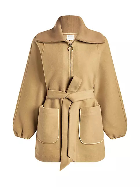 Pearson Belted Fleece Coat | Saks Fifth Avenue