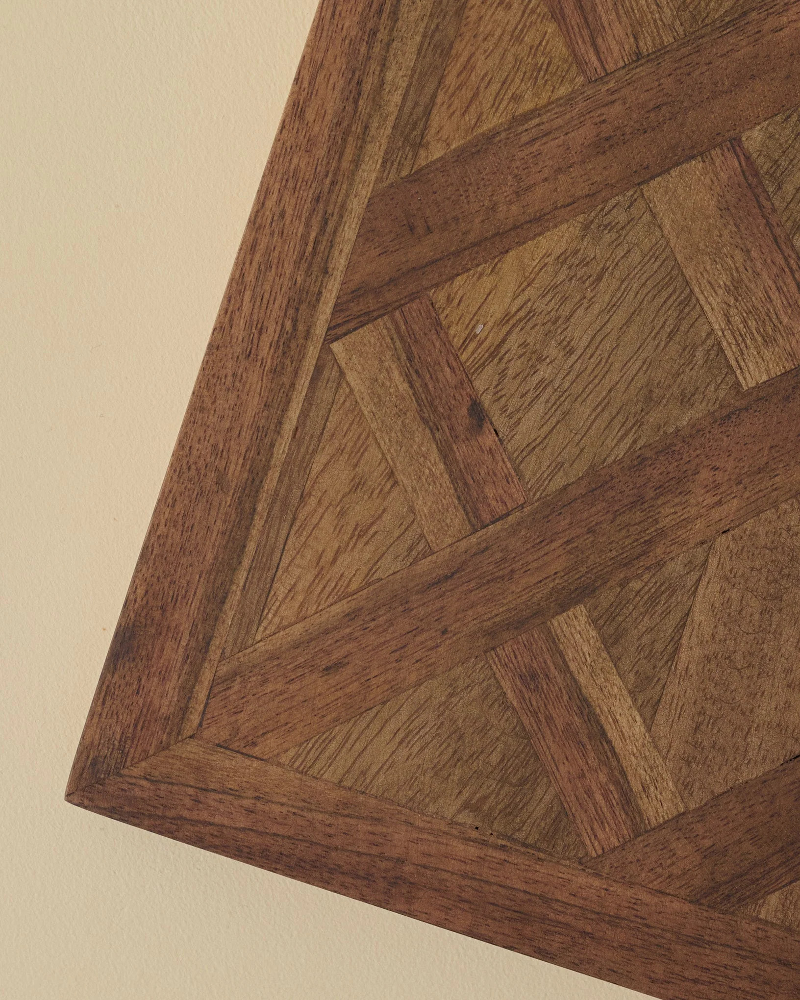 Lattice Two-Tone Wood Trivet | Magnolia