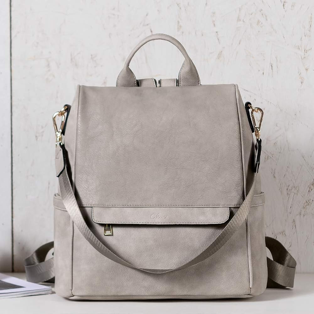 CLUCI Women Backpack Purse Fashion Leather Large Designer Travel Ladies Shoulder Bags Valentines Day | Amazon (US)