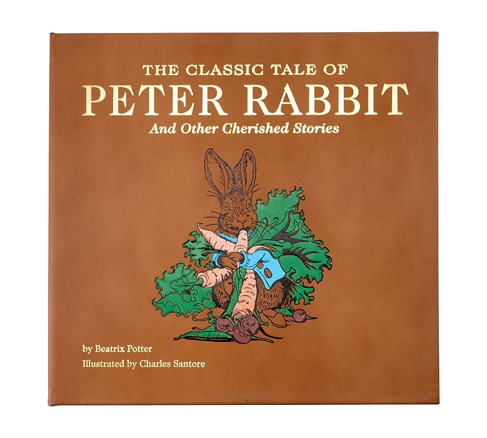 Peter Rabbit by Beatrix Potter Leather-Bound Book | Pottery Barn (US)